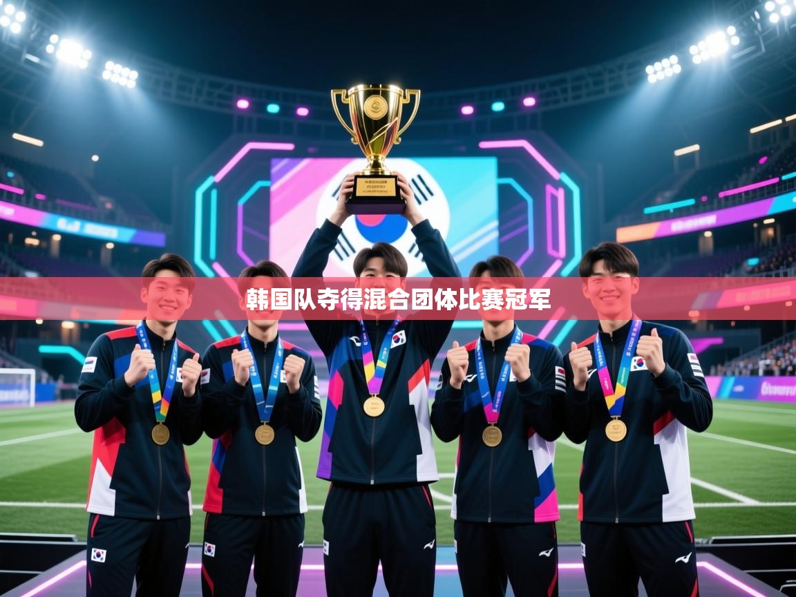 韩国队夺得混合团体比赛冠军