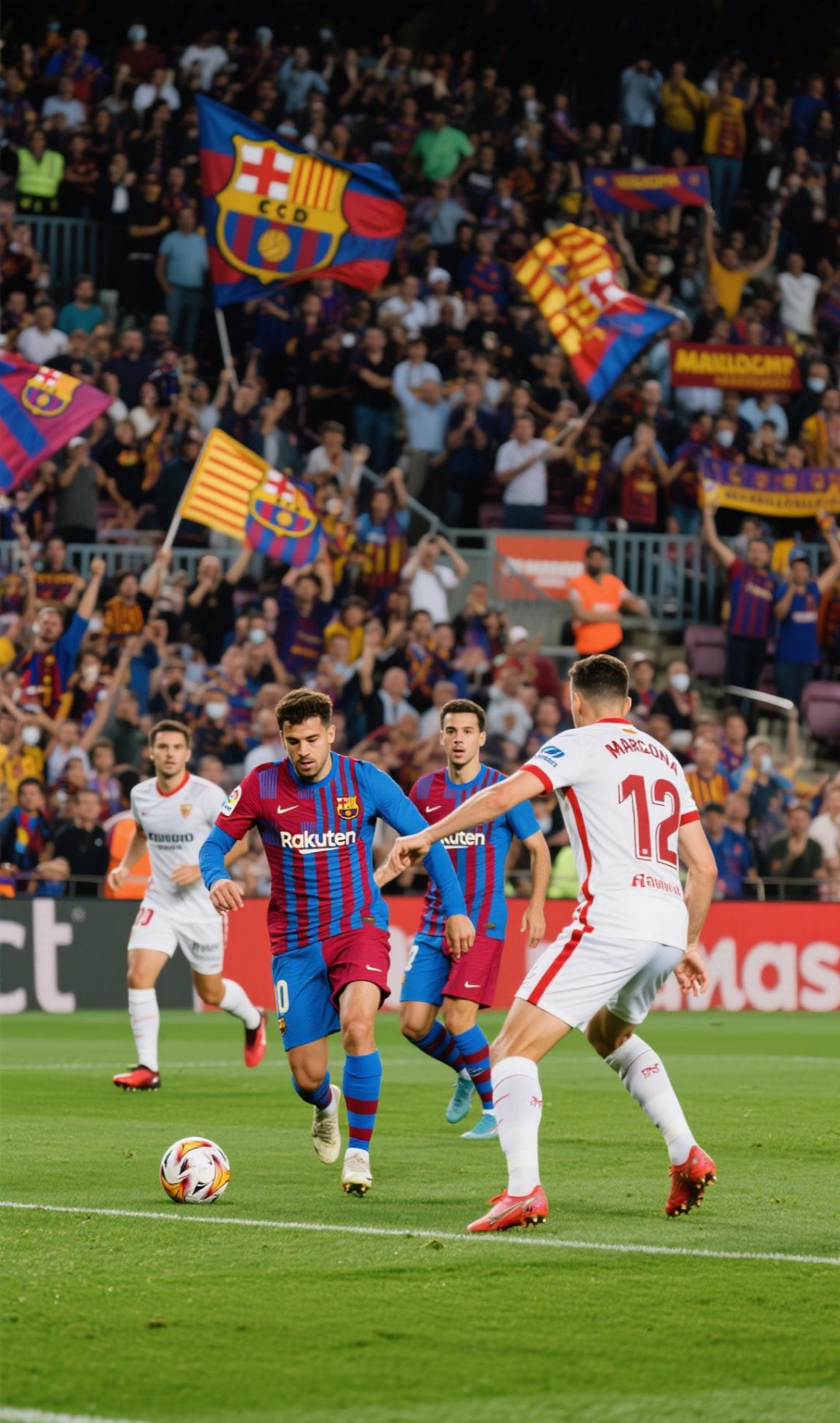 关于巴塞罗那主场轻松击败对手，保持巅峰状态的信息