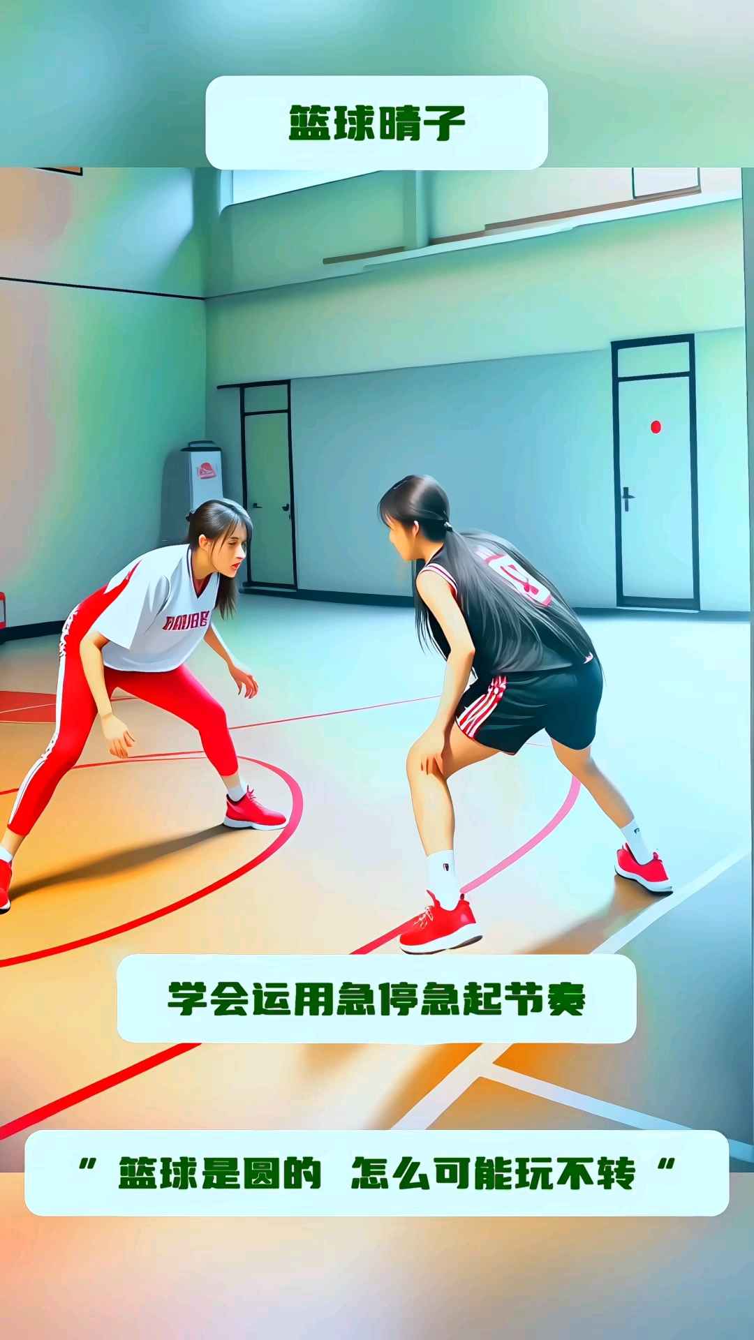 美妙的篮球技巧令人眼花缭乱